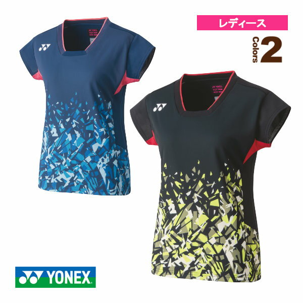 YO-20716-170-M ヨネックス レディース ゲームシャツ（フィットシャツ）（ミッドナイト・サイズ：M） YONEX