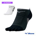 【本日限りポイント5倍】ミズノ ランニングウェア(メンズ/ユニ) ランソックス42.195 5本指 ユニセックス J2MX0501