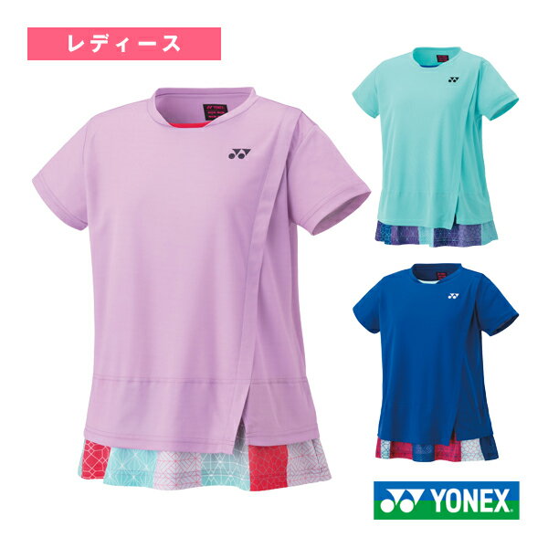[ヨネックス テニス・バドミントンウェア（レディース）]ゲームシャツ／レディース（20809）