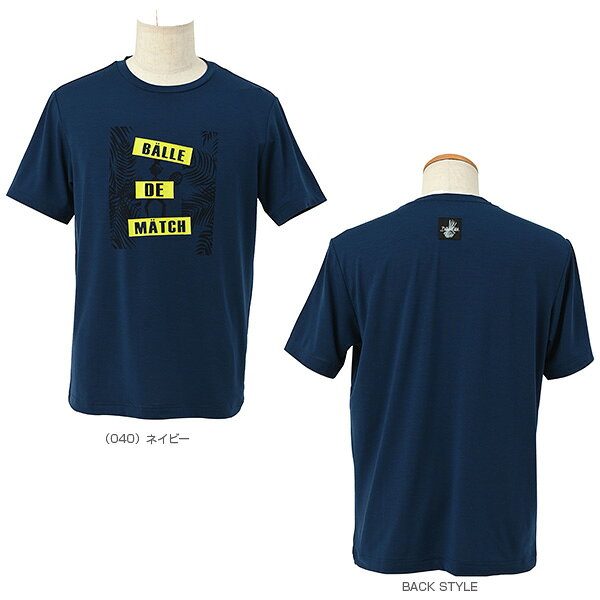ラケットプラザのバルデマッチ テニス・バドミントンウェア（メンズ/ユニ） デザインTシャツ／メンズ（BDM-D1108）｜アングル3