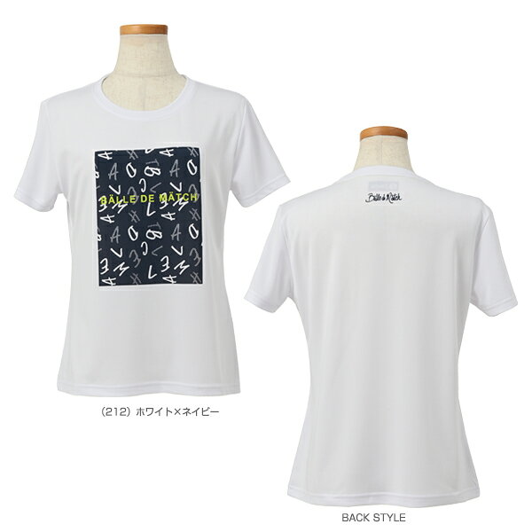 ラケットプラザのバルデマッチ テニス・バドミントンウェア（レディース） プリントTシャツ／レディース（BDM-D1204）｜アングル2