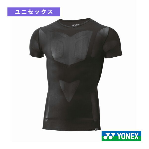 ヨネックス テニスアンダーウェア Vネック半袖シャツ ユニセックス STBA1022