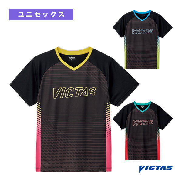 [ヴィクタス 卓球ウェア（メンズ/ユニ）]V-TS417／プラクティスシャツ／ユニセックス（532402）