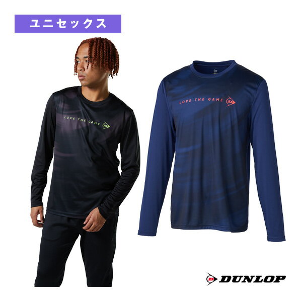 ダンロップ テニスウェア（メンズ/ユニ） ロングスリーブTシャツ／ユニセックス（DAL-8444）