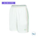【5のつく日ポイント5倍】heJ. テニスウェア(メンズ/ユニ) エレガンスショートパンツ/ELEGANCE SHORT/ユニセックス(HEJ-24002)