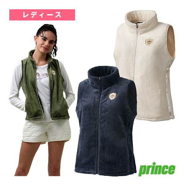 プリンス テニスウェア（レディース） フリースベスト／レディース（WF4664）