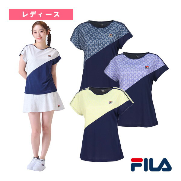楽天市場】フィラ テニスウェア レディース(長さ(袖)半袖 楽天市場】フィラ テニスウェア レディース(長さ(袖)半袖