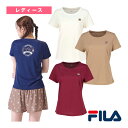 フィラ テニスウェア(レディース) バックプリントTシャツ/レディース(VL2953)