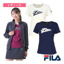 フィラ テニスウェア(レディース) アップリケTシャツ/レディース(VL2973)