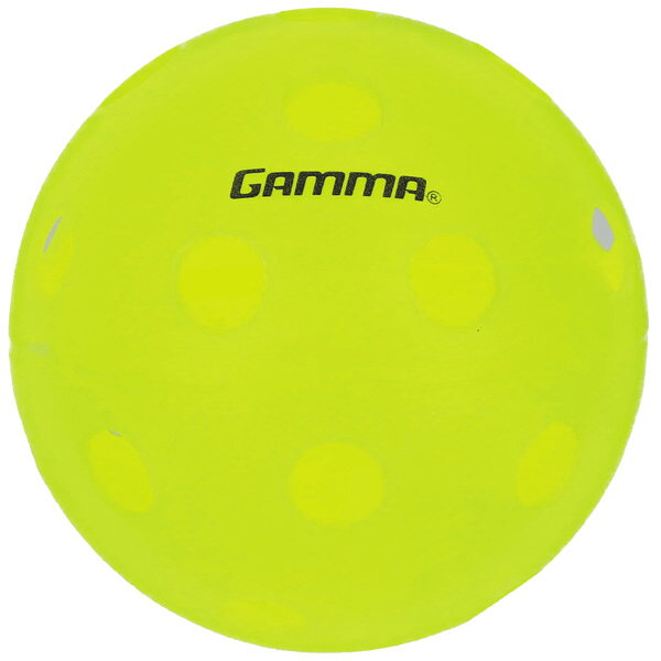 ラケットプラザのガンマ ピックルボールボール フォトンインドアボール PHOTON INDOOR BALL 6P 6個入 1E805860｜アングル2