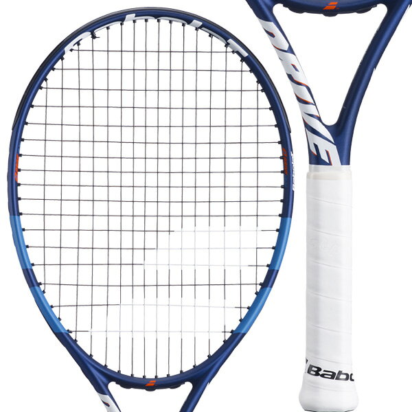 バボラ テニスラケット ドライブジュニア24 DRIVE JR 24 張上げ済ラケット ジュニ...