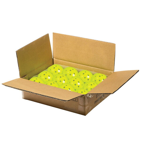 ラケットプラザのフランクリン ピックルボールボール アウトドア用ボール12球入 X-40 OUTDOOR PICKLEALLS 12 Pack Box 52828X｜アングル3