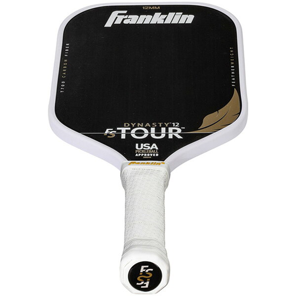 ラケットプラザのフランクリン ピックルボールラケット FSツアーシリーズ ダイナスティフェザーウエイト12 FS TOUR SERIES DYNASTY FEATHERWEIGHT 12 59244｜アングル3
