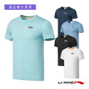 リーニン バドミントンウェア(メンズ/ユニ) トレーニングTシャツ ユニセックス ATSS387