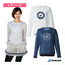 バボラ テニスウェア(レディース) 2025年07月下旬【予約】ピュアレンジ 長袖シャツ LONG SLEEVE SHIRT レディース BWP5575
