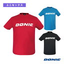 DONIC 卓球ウェア(メンズ/ユニ) DONIC シャツ ロゴ2025 ユニセックス GL155