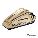 テクニファイバー テニスバッグ ツアー エンデュランス サンド TOUR ENDURANCE SAND 6R ラケット6本収納可 40TOUBEI6R