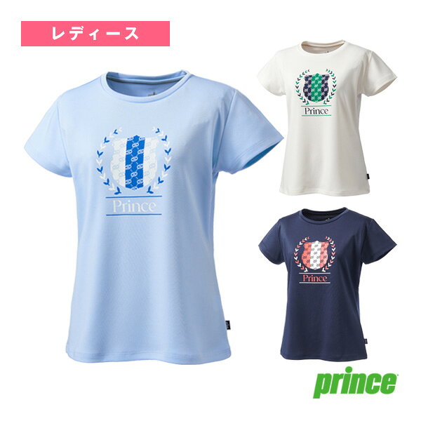 ■商品情報 商品名プリンス テニスウェア（レディース） Tシャツ レディース WS6073 メーカー名プリンス カラー（125）サックス, （127）ネイビー, （152）オフホワイト サイズM, L, LL 素材ドライニット（ポリエステル100％） ■メーカー希望小売価格はメーカーカタログに基づいて掲載しています■商品詳細情報 特徴エンブレムをプリントしたクラシカルなTシャツ。 テクノロジー【吸汗速乾】【UPF50】 &darr;サイズから商品を探したい方はこちら&darr;