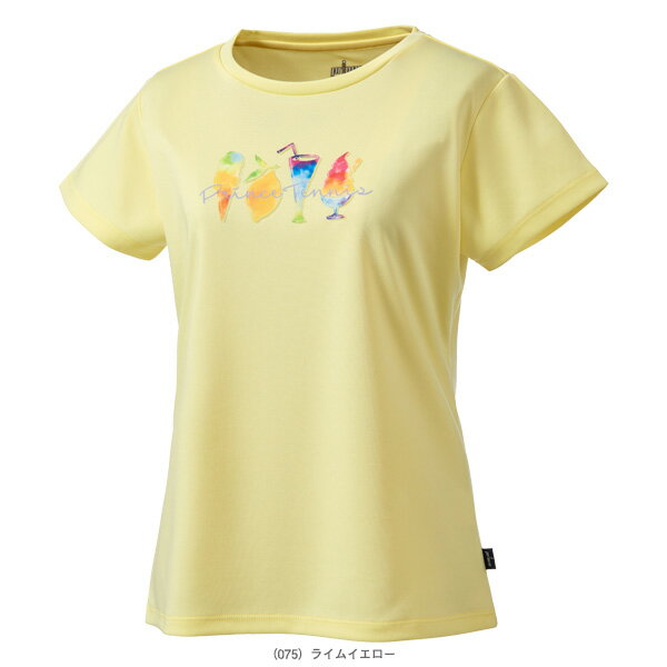 ラケットプラザのプリンス テニスウェア（レディース） Tシャツ レディース WS6078｜アングル2