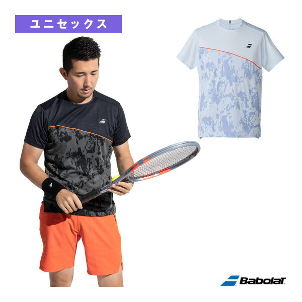 ■商品情報 商品名バボラ テニスウェア（メンズ/ユニ） プレイレンジ半袖シャツ PLAY SHORT SLEEVE SHIRT ユニセックス BUG6300 メーカー名バボラ カラー（105／BK00）, （136／IB00） サイズM, ...