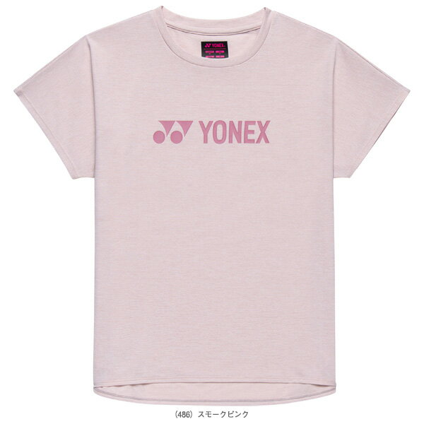 YONEX Tシャツ ピンク/ホワイト 楽天市場】yonex tシャツ（カラーピンク）（レディースウェア｜テニス