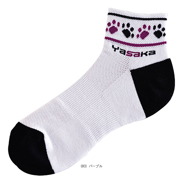 ヤサカ 卓球ウェア（メンズ/ユニ） にゃんこYソックス2 CAT Y SOCKS 2 メンズ E-165
