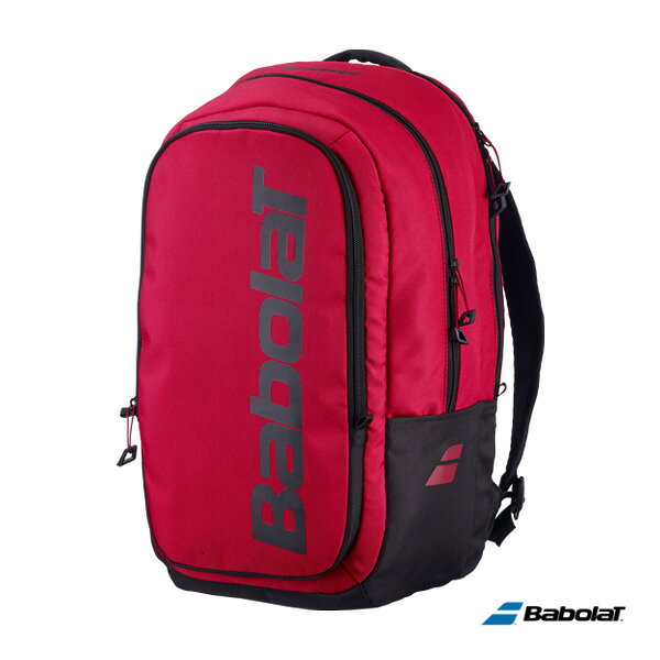 ■商品情報 商品名バボラ テニスバッグ コートバックパックヒーロー COURT BACKPACK HERO ラケット2本収納可 753116 メーカー名バボラ カラー（100）バーガンディ×ブラック サイズ50×29×24cm 素材100％リサイクルポリエステル 重量30L 生産国中国 ■メーカー希望小売価格はメーカーカタログに基づいて掲載しています