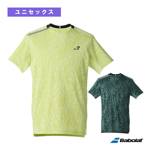 ■商品情報 商品名バボラ テニスウェア（メンズ/ユニ） プレイレンジ 半袖シャツ PLAY SHORT SLEEVE SHIRT ユニセックス BUG6350 メーカー名バボラ カラー（113／YL00）イエロー, （125／GR00）グリーン サイズM, L, XL 素材JACQUARD／STRETCH POLYESTER KNIT 生産国中国 ■メーカー希望小売価格はメーカーカタログに基づいて掲載していますサイズ(cm)MLXL 身長167〜173172〜178177〜183 胸囲89〜9593〜9997〜103 ■商品詳細情報 特徴究極の機能性を追求し開発されたフラッグシップコレクション。高性能素材＆3D裁断採用によって、プレーヤーの動きを最大限サポートします。ソフトな風合いが特徴の3D裁断ハイエンドモデル。アシンメトリーデザイン＆ジャガード＋ストレッチ素材採用。ITF／JTA公認＊日本バドミントン協会検定審査 テクノロジー【吸水速乾】【UV】【ソフトタッチ】【ストレッチ】 &darr;サイズから商品を探したい方はこちら&darr;