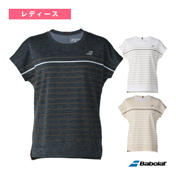 バボラ テニスウェア（レディース） プレイレンジ 半袖シャツ PLAY SHORT SLEEVE SHIRT レディース BWP6578