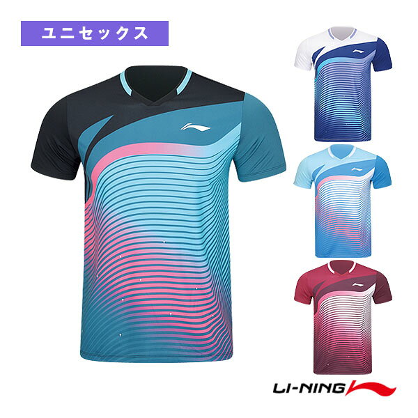 ■商品情報 商品名リーニン バドミントンウェア（メンズ/ユニ） ゲームシャツ ユニセックス AAYV151 メーカー名リーニン カラー（1）ブラック, （2）ホワイト, （3）ライトブルー, （4）ダークレッド サイズS, M, L, XL, 2XL, 3XL 素材ポリエステル＋スパンデックス 生産国中国 ■メーカー希望小売価格はメーカーカタログに基づいて掲載しています■商品詳細情報 特徴オーロラの絶景を演出した鮮やかなグラデーションのゲームウェア。通気性と速乾性に優れた生地を採用。※日本バドミントン協会審査合格品 テクノロジー【LN DRY テクノロジー】汗を素早く発散。快適な着心地が長続き。 &darr;サイズから商品を探したい方はこちら&darr;