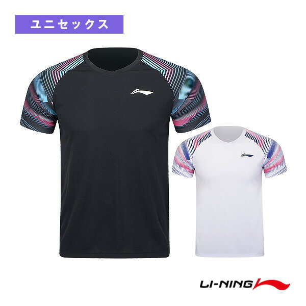 ■商品情報 商品名リーニン バドミントンウェア（メンズ/ユニ） ゲームシャツ ユニセックス AAYV157 メーカー名リーニン カラー（1）ブラック, （2）ホワイト サイズXS, S, M, L, XL, 2XL, 3XL 素材ポリエステル 生産国中国 ■メーカー希望小売価格はメーカーカタログに基づいて掲載しています■商品詳細情報 特徴激しい運動に対応するため、速乾性や通気性に優れた素材が採用されています。Vネック仕様で、カラーブロックのデザインが施されています。※日本バドミントン協会審査合格品 &darr;サイズから商品を探したい方はこちら&darr;