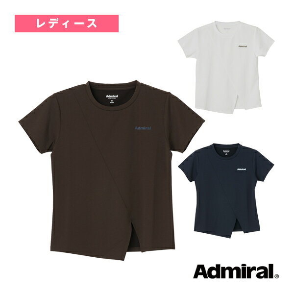 ■商品情報 商品名アドミラル(Admiral) テニスウェア（レディース） アシンメトリースリットTシャツ レディース ATLA668 メーカー名アドミラル(Admiral) カラー（01）OWH, （22）BRW, （30）NVY サイズS, M, L, LL 素材ポリエステル97％、ポリウレタン3％ 生産国中国 ■メーカー希望小売価格はメーカーカタログに基づいて掲載していますサイズ(cm)SMLLL 身丈56586264 肩幅36384042 身幅42444648 裾幅43454749 袖丈14151617 ■商品詳細情報 特徴程よい厚みのあるなめらかなソフトポンチカットソーを使用したTシャツ。単色でシンプルながら前身頃の斜め切替と段差のあるスリットデザインが印象的なデザイン。 テクノロジ【吸水速乾】【ストレッチ】 ※注意事項（1）洗濯処理液温は30℃を限度とし、洗濯機で非常に弱い処理が出来る（2）漂白処理塩素系および酵素系漂白剤の使用禁止（3）タンブル乾燥タンブル乾燥禁止（4）自然乾燥日陰のつり干しがよい（5）アイロン仕上底面温度110℃を限度として、スチームなしでアイロン仕上げができる（6）ドライクリーニングドライクリーニング禁止（7）ウエットクリーニング非常に弱い操作のウェットクリーニングができる &darr;サイズから商品を探したい方はこちら&darr;