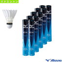 ミズノ バドミントンシャトル スカイクロスEX SKYCROSS EX 1箱10本120球入 73JBB400