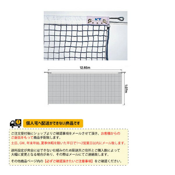 [寺西喜ネット ソフトテニス コート用品]正式ソフトテニスネット（KT-213）