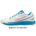 ソフトテニス シューズ ミズノ MIZUNO ブレイクショット 4 AC 61GA2340 ユニセックス 幅2E オールコート用 MIZUNO テニス シューズ 軟式テニス シューズ ミズノ ソフトテニス シューズ ミズノ ソフトテニスシューズ 靴 soft tennis shoes 2