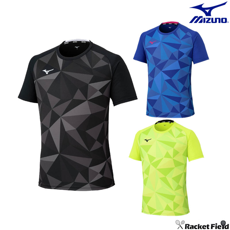 ソフトテニス バドミントン ウェア ミズノ MIZUNO ゲームシャツ 62JAC021 ラケットスポーツ ユニセックス 男女兼用 吸汗速乾 動きやすい Tシャツ ユニフォーム 軟式テニス テニス ウェア ミズノ バドミントンウェア