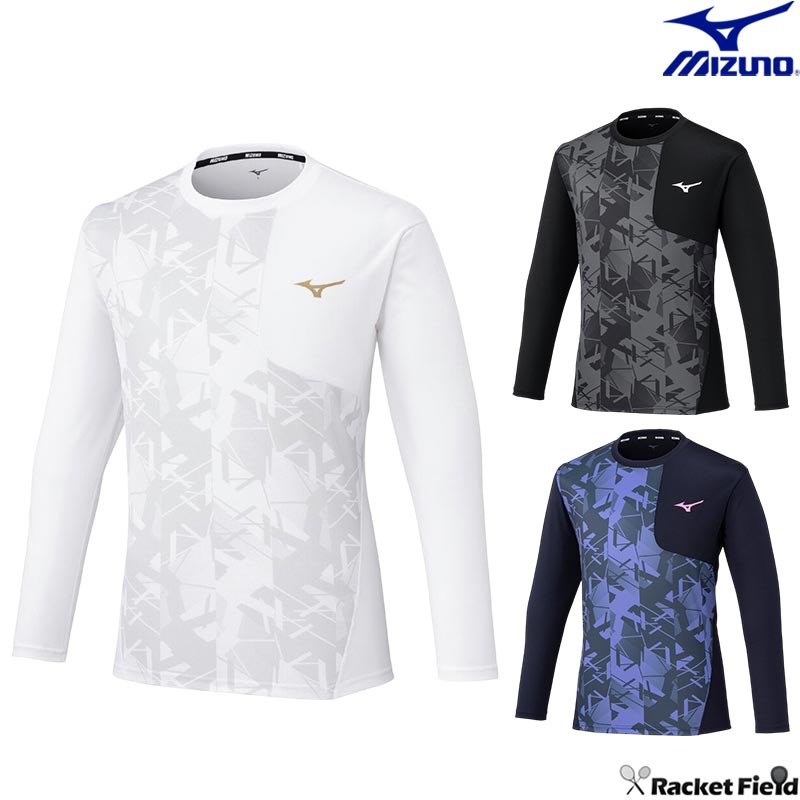 ソフトテニス バドミントン ウェア ミズノ MIZUNO ゲームシャツ 62JAC540 ラケットスポーツ ユニセックス 男女兼用 吸汗速乾 動きやすい ユニフォーム 軟式テニス テニス ウェア ミズノ バドミントンウェア