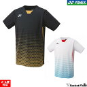 バドミントン ウェア ヨネックス YONEX ヨネックス ゲームシャツ フィットスタイル 10615 日本代表モデル ベリークールドライ 再生ポリエステル UVカット 吸汗速乾 ストレッチ 制電 ユニセックス 男女兼用 ウェア バドミントン ウェア YONEX 半袖 Tシャツ wear men's