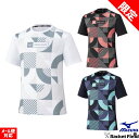 ソフトテニス ウェア ミズノ MIZUNO Tシャツ キチュウプラシャツ 62JAC047 半袖 メンズ レディース ユニセックス 男女兼用 ミズノ ソフトテニ...