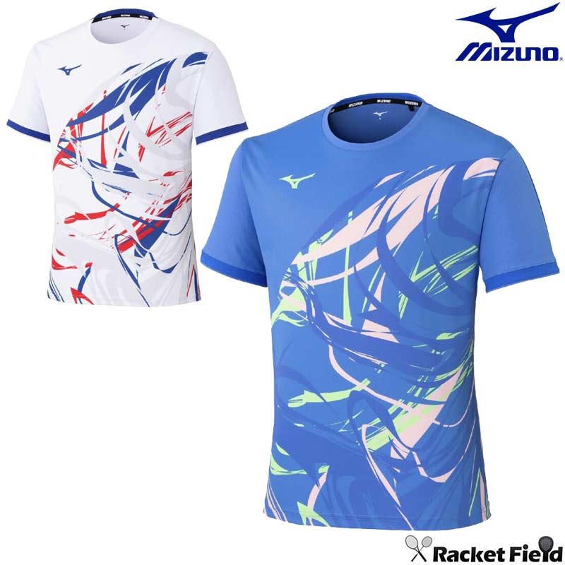 ソフトテニス バドミントン ウェア ミズノ MIZUNO 62JAD024 (ラケットスポーツ) 62JAD024 ユニセックス 男女兼用 吸汗速乾 動きやすい ソフトテニス バドミントン 硬式テニス