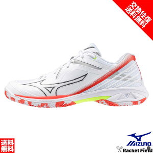 バドミントンシューズ サイズ交換往復無料 バドミントンシューズ ミズノ MIZUNO バドミントン シューズ ウエーブクロー3 71GA2443 3E バドミントン シューズ ミズノ シューズ badminton shoes 日本バドミントン協会検定合格品