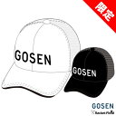 数量限定 ソフトテニス キャップ ゴーセン GOSEN ビッグロゴ キャップ C23A05 帽子 軟式テニス ソフトテニス キャップ ソフトテニス キャップ ス...