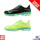 ソフトテニスシューズ サイズ交換往復無料 ソフトテニス シューズ ミズノ MIZUNO ウエーブエクシードライト2 OC 61GB2317 幅2E クレー・砂入...