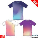 数量限定 ソフトテニス ウェア ゴーセン GOSEN 昇華TシャツB JPT46 半袖 ゴーセン バドミントン Tシャツ メンズ ユニセックス softtenn...