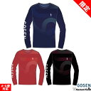 数量限定 ソフトテニス ウェア ゴーセン GOSEN 昇華ロングスリーブTシャツA JPT48 長袖 ゴーセン バドミントン ロングTシャツ ロンT メンズ ユ...