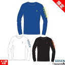 数量限定 ソフトテニス ウェア ゴーセン GOSEN ロゴロングスリーブTシャツ JPT50 長袖 ゴーセン バドミントン ロングTシャツ ロンT メンズ ユニ...