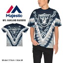 マジェスティック タイダイ Tシャツ MAJESTIC RAIDERS TIE DYE レイダース