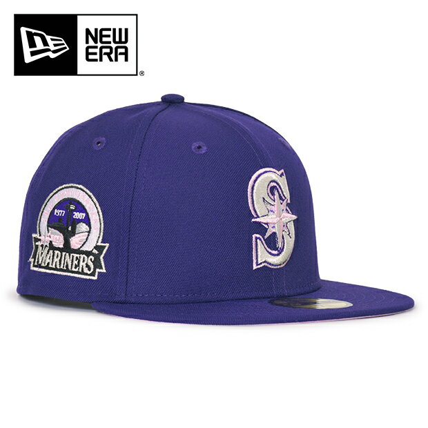 ニューエラ キャップ NEW ERA SEATTLE MARINERS 59FIFTY FITTED CAP SIDE PATCH シアトルマリナーズ メンズ