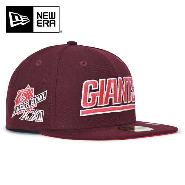 ニューエラ キャップ NEW ERA NEW YORK GIANTS 59FIFTY FITTED CAP SIDE PATCH ニューヨークジャイアンツ メンズ