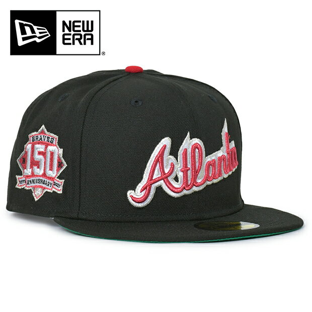 ニューエラ キャップ NEW ERA ATLANTA BRAVES 59FIFTY FITTED CAP SIDE PATCH アトランタ ブレーブス メンズ